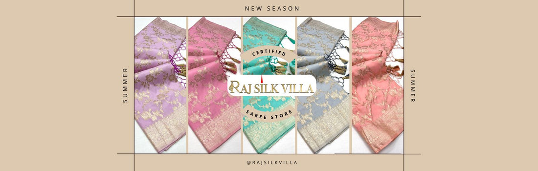 Buy Sarees Online from Raj Silk Villa: Embrace Timeless Elegance and Convenience
