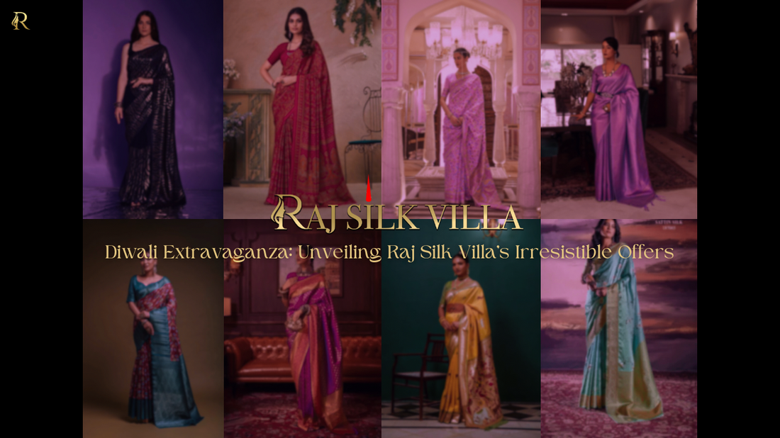 Diwali Extravaganza: Unveiling Raj Silk Villa's Irresistible Offers, Discounts, and Worldwide Shipping