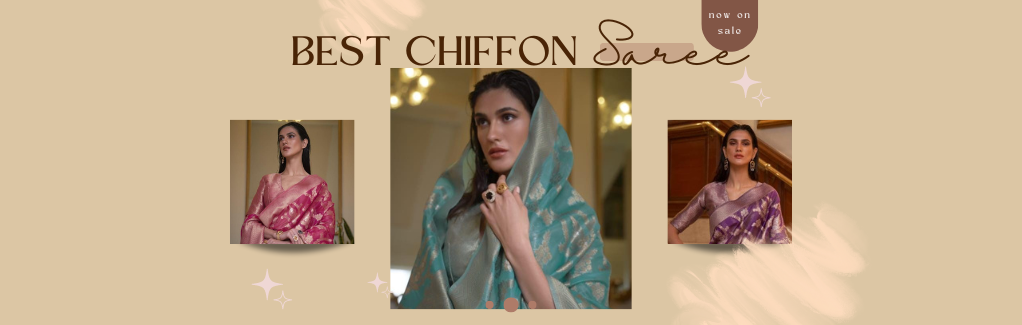 Unraveling the Elegance: Best Chiffon Sarees by Raj Silk Villa