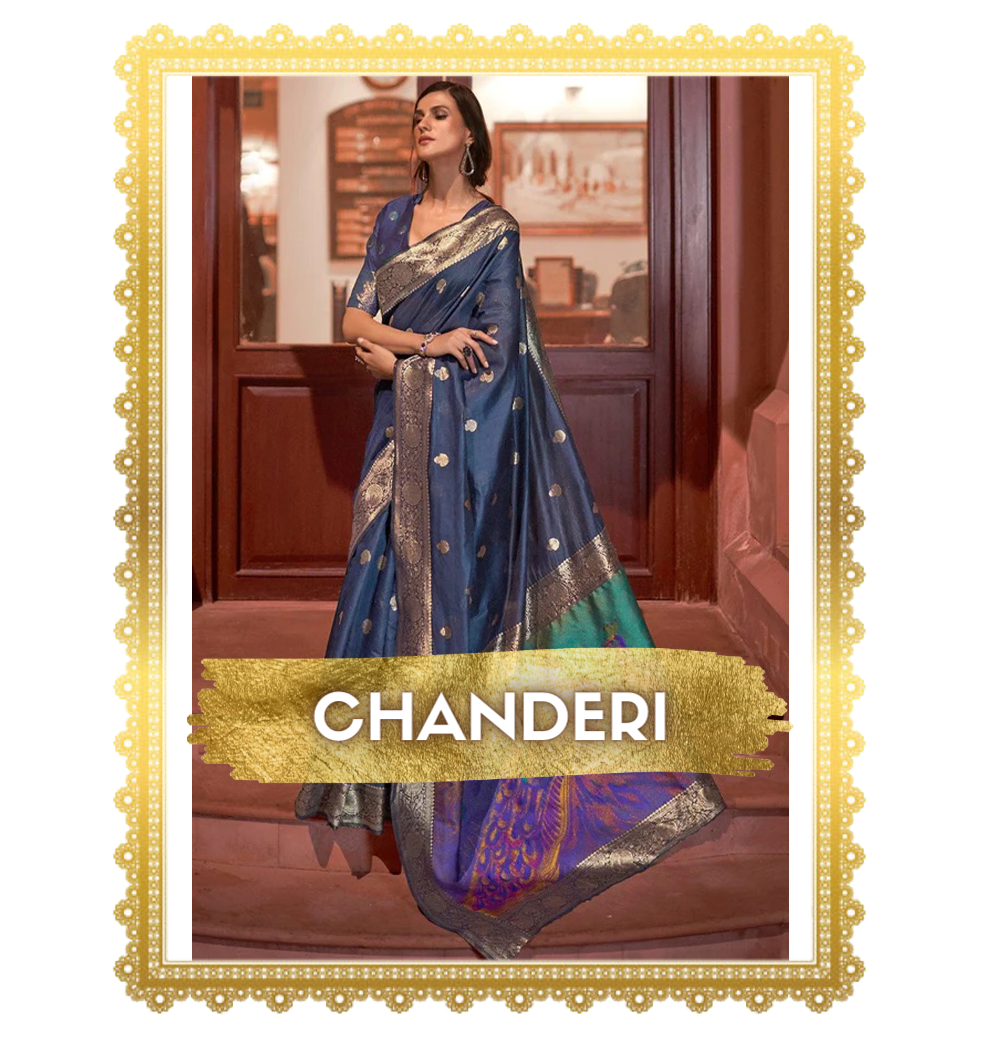 Buy Chanderi sarees online in Hubli | India||Buy Now