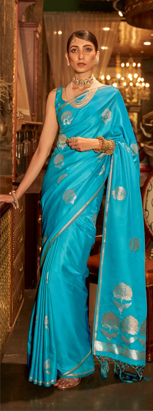 Satin Silk Saree