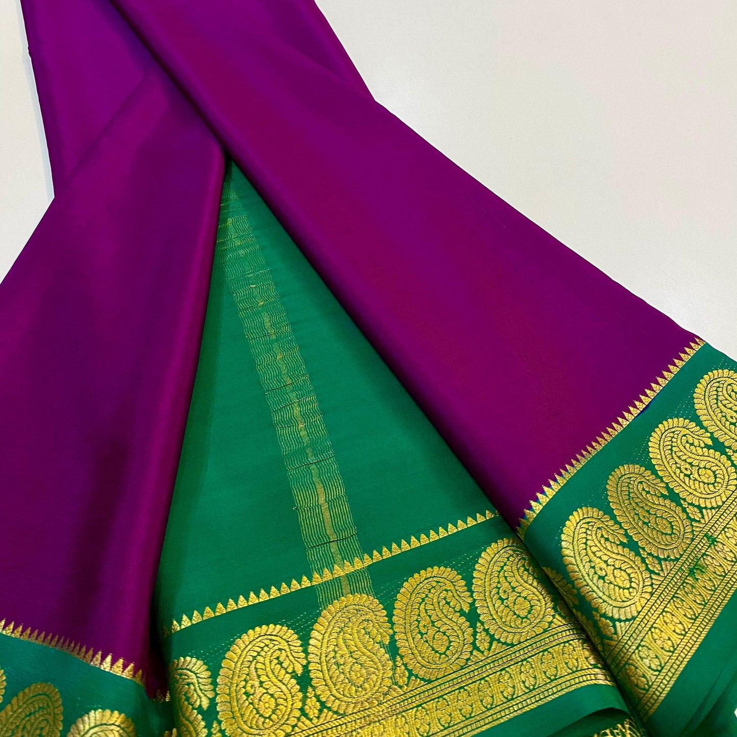 Pure Mysore Silk Saree | 110 Grams
