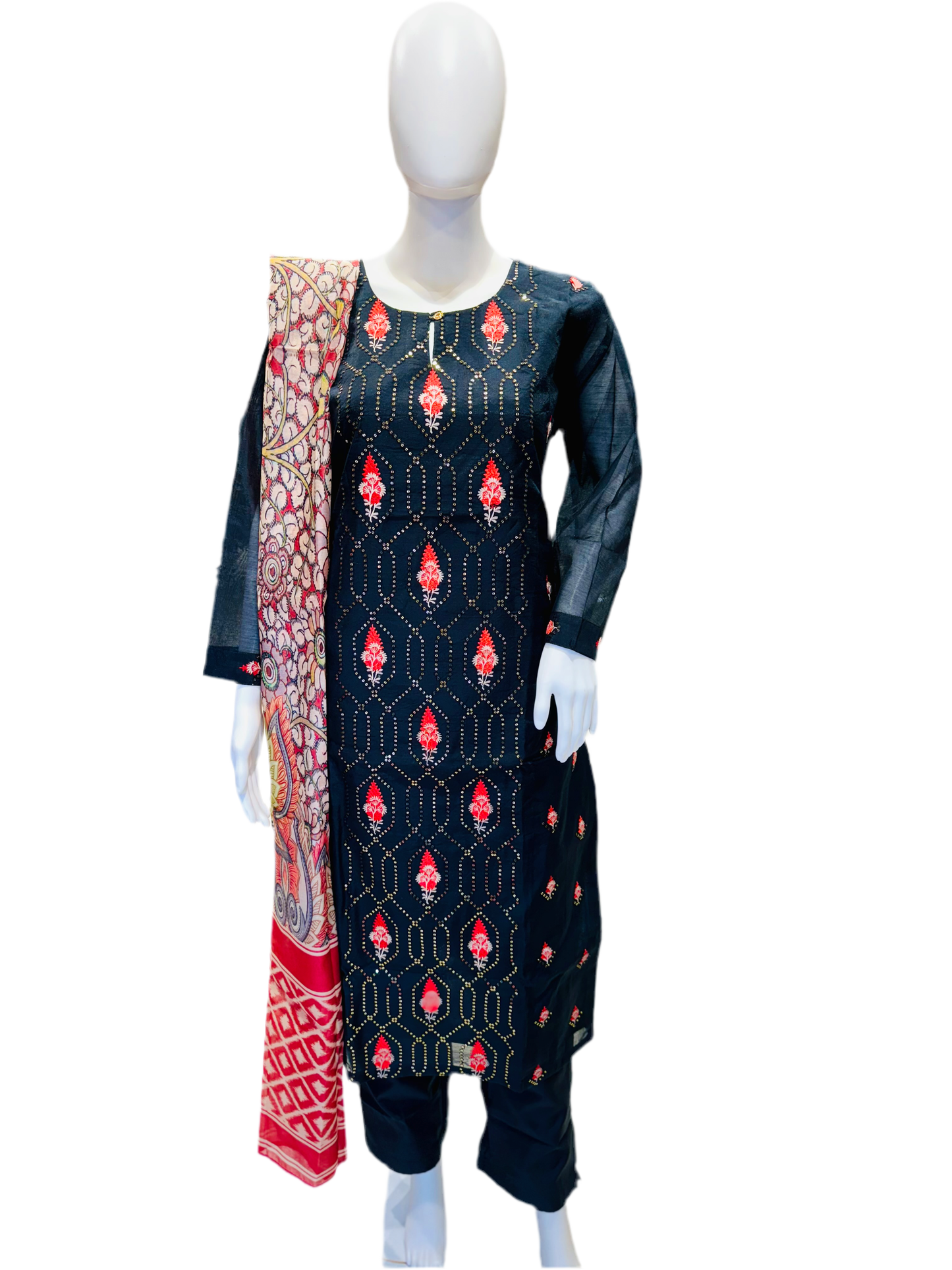 Chanderi Silk | Designer Chudidar Set