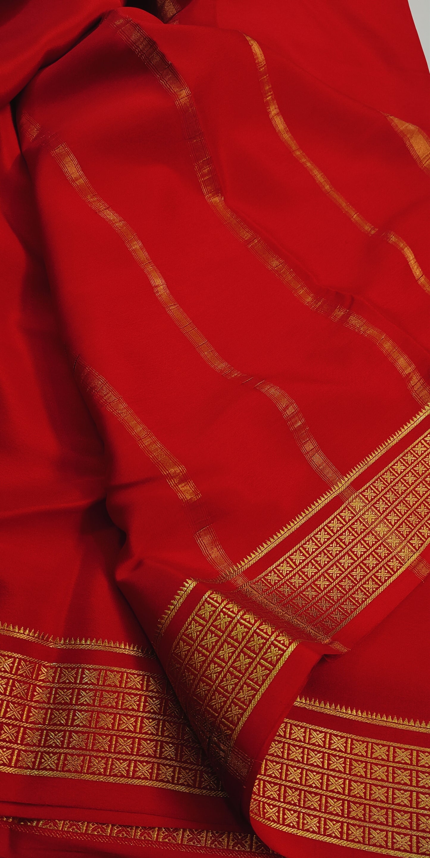 Pure Mysore Silk Saree | 100 grams