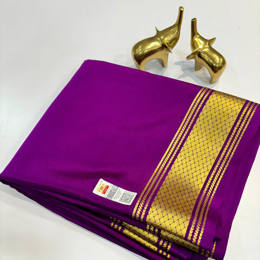 Pure Mysore Silk Saree