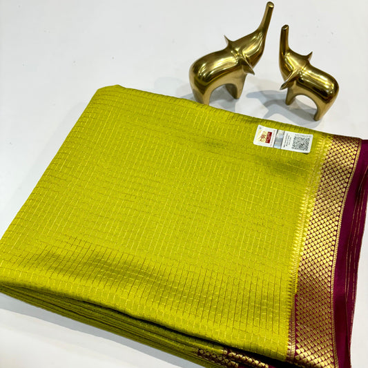 Pure Mysore Silk Saree