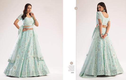 Semi Stitched Designer Lehenga