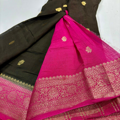 Chanderi Silk Cotton Saree