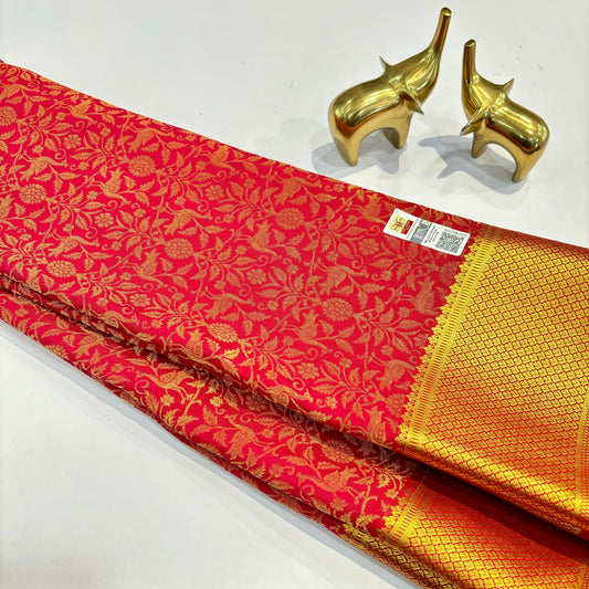 Brocade Mysore Silk Saree 