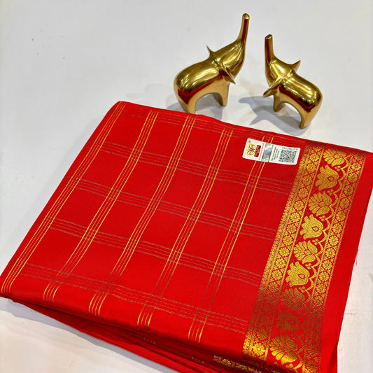 Pure Mysore Silk Saree