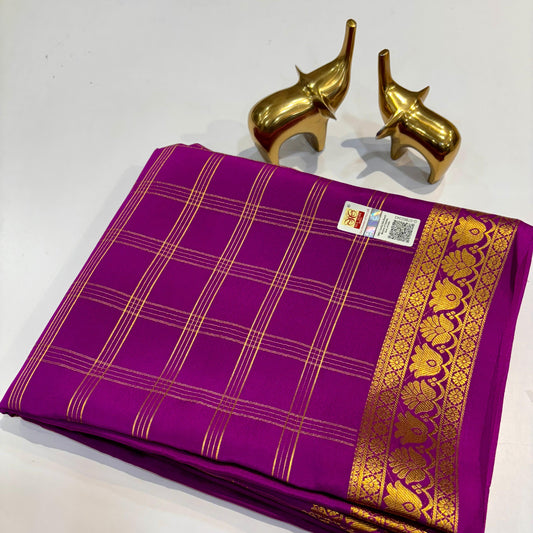 Pure Mysore Silk Saree