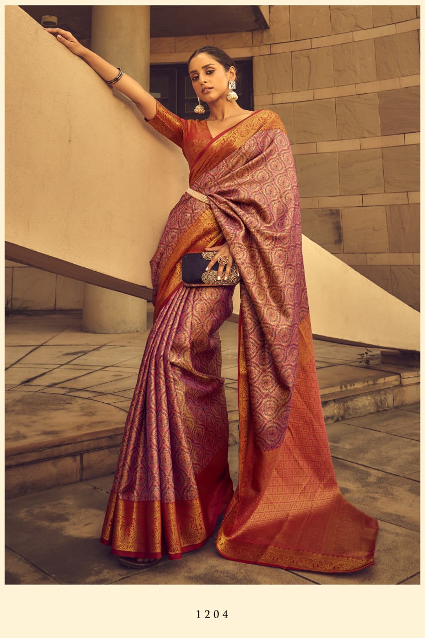 Soft Silk Semi Kanchivaram Saree