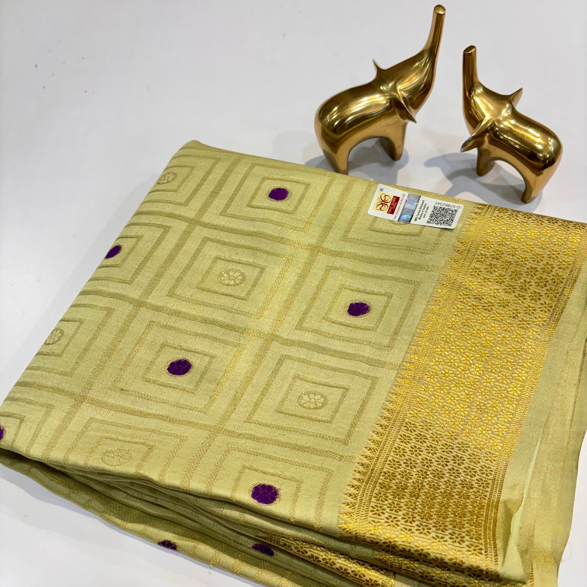 Pure Mysore Silk Saree 