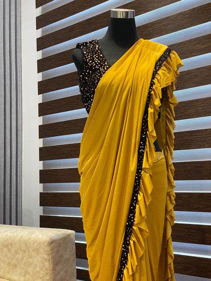 Ready Made Lycra Saree