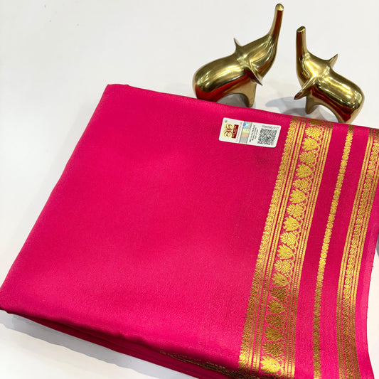 Pure Mysore Silk Saree