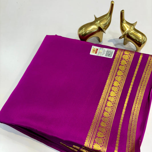 Pure Mysore Silk Saree