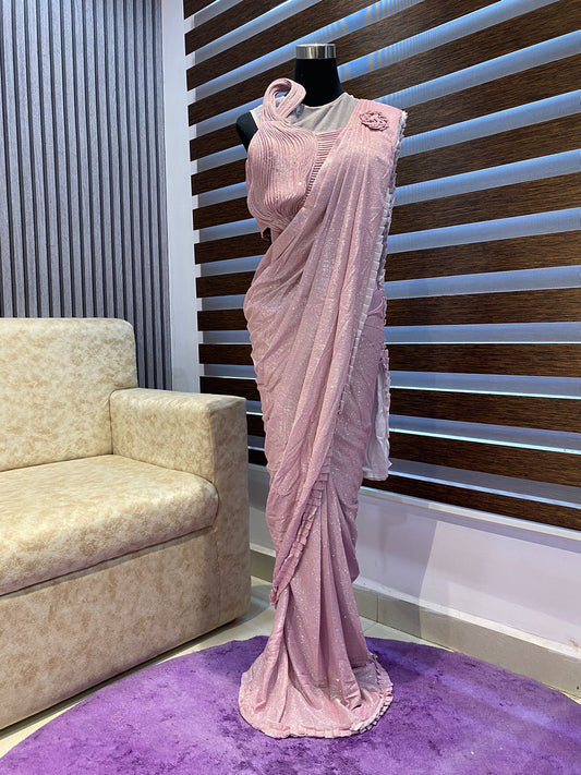 Ready Made Lycra Saree