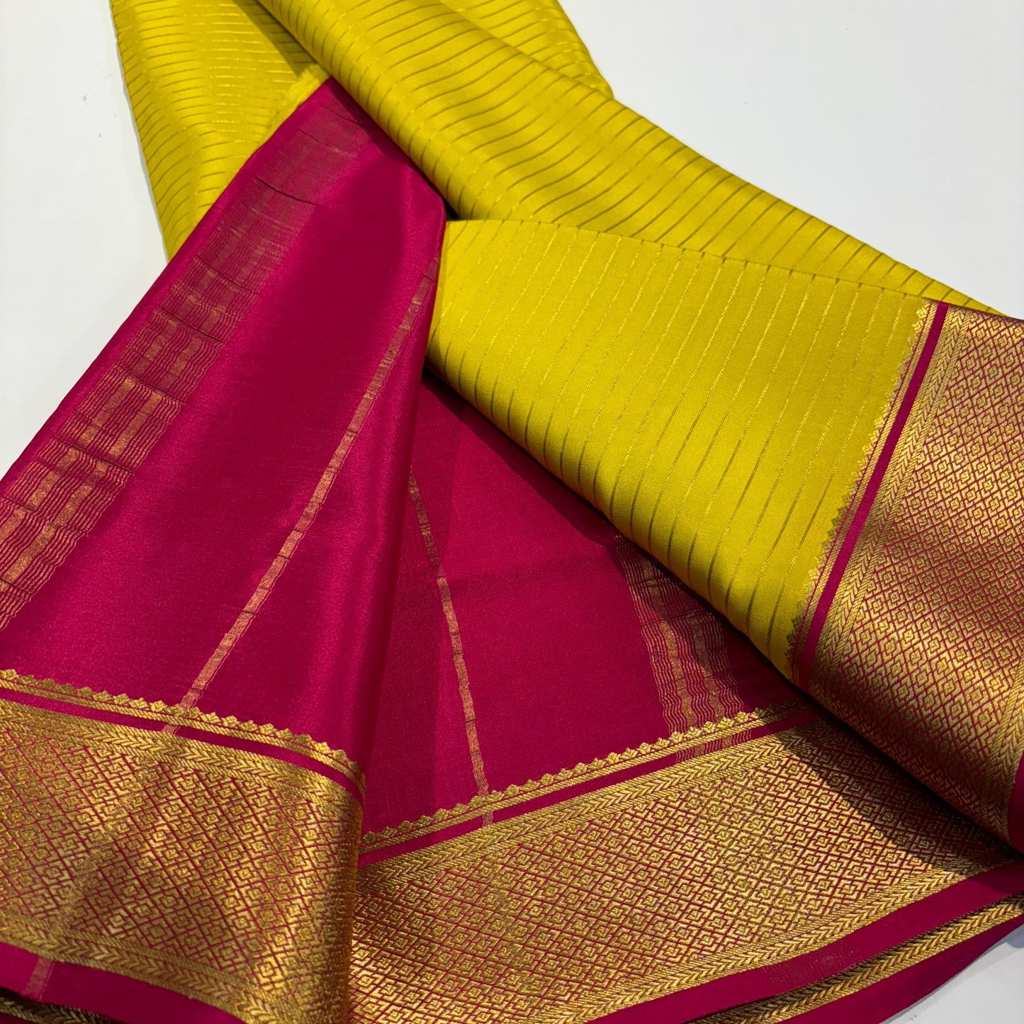 Pure Mysore Silk Saree