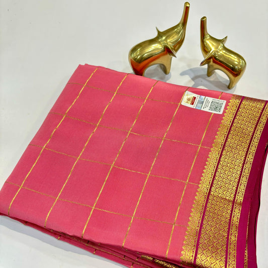 Pure Mysore Silk Saree 