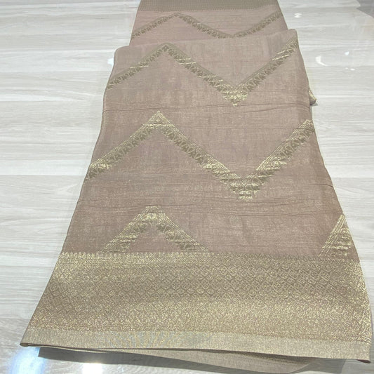 Banarasi Designer Crepe Saree