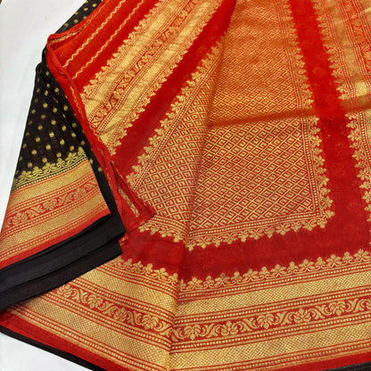 Banarasi Pure Georgette Saree