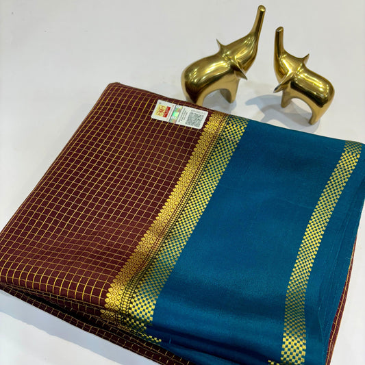 Pure Mysore Silk Saree