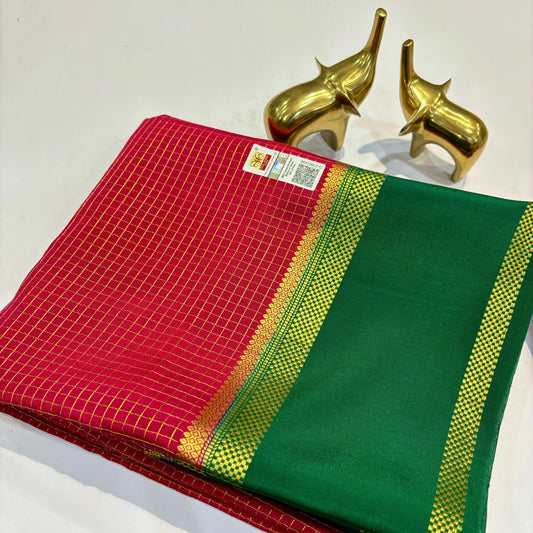 Pure Mysore Silk Saree