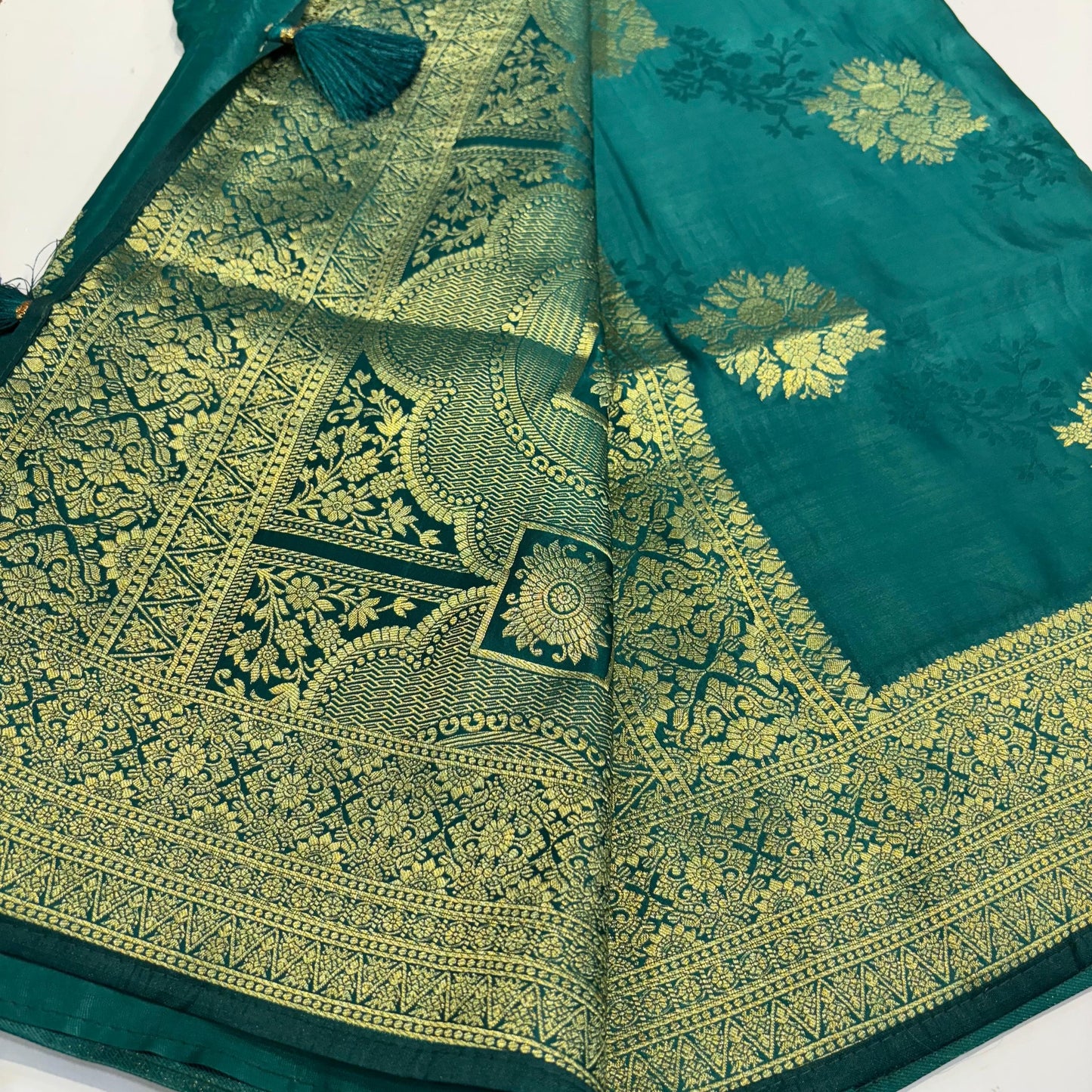 Banarasi Crepe Zari Saree