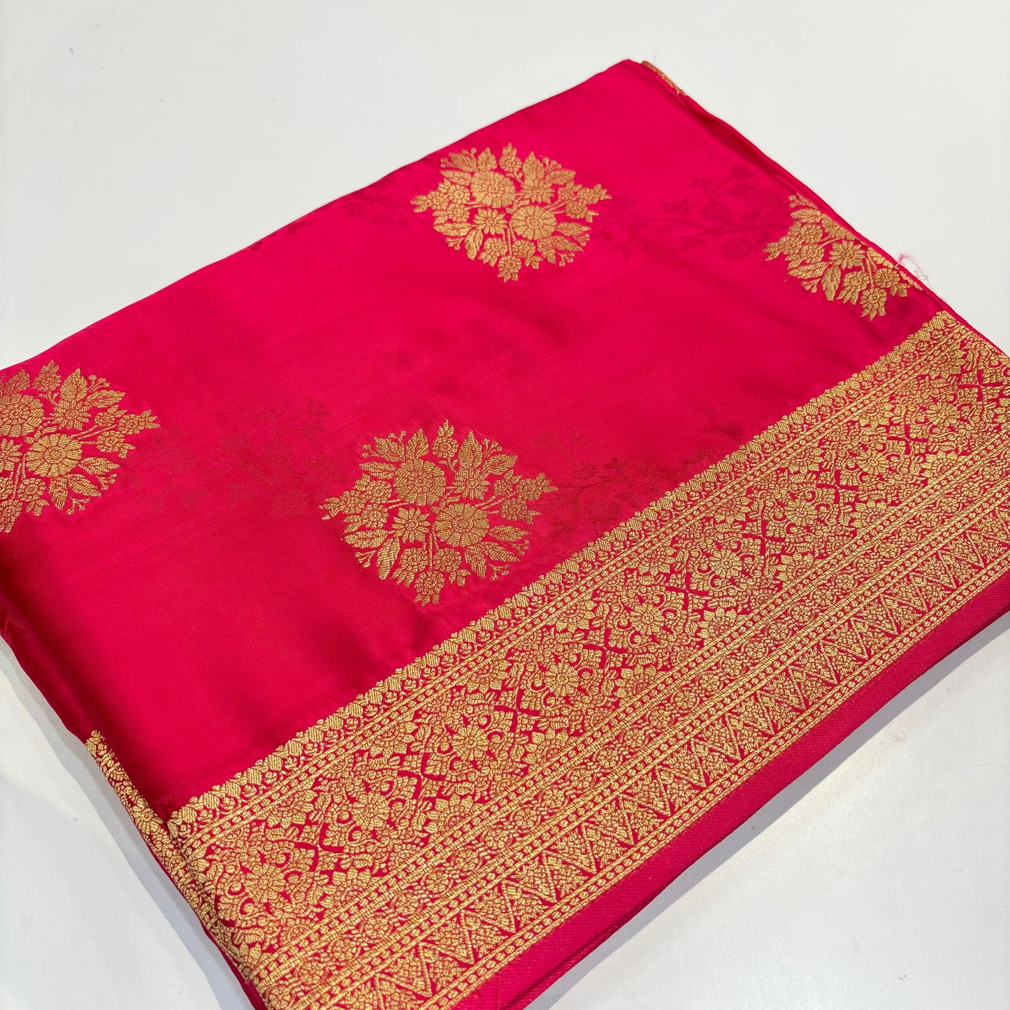 Banarasi Crepe Zari Saree