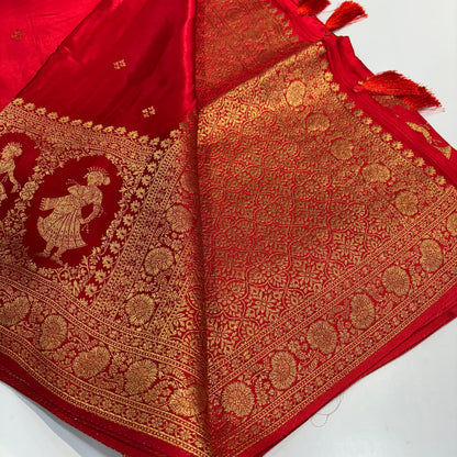 Banarasi Crepe Zari Saree