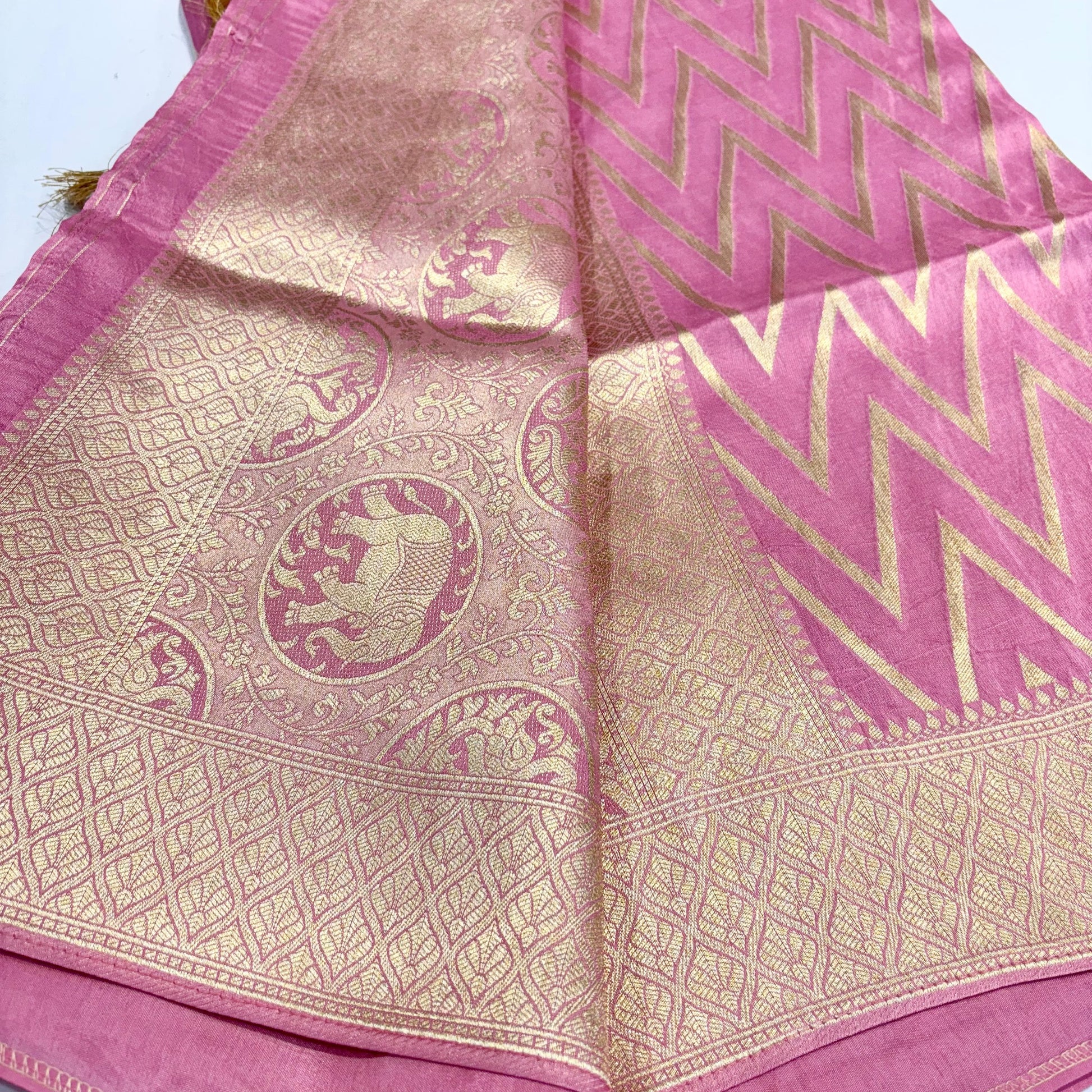 Pure Viscose Banaras Saree