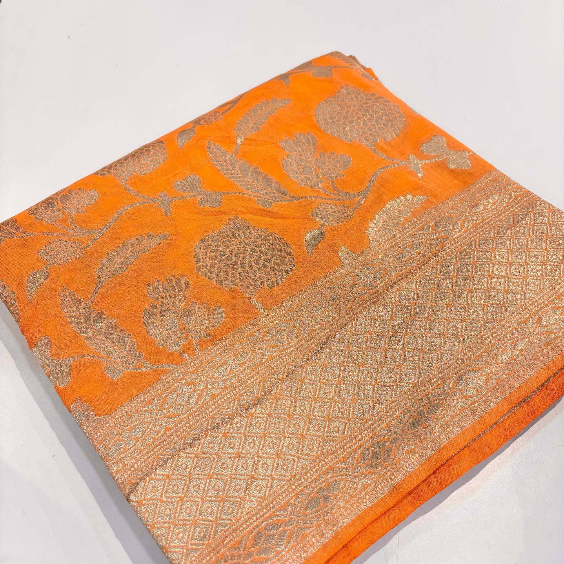 Pure Viscose Banaras Saree