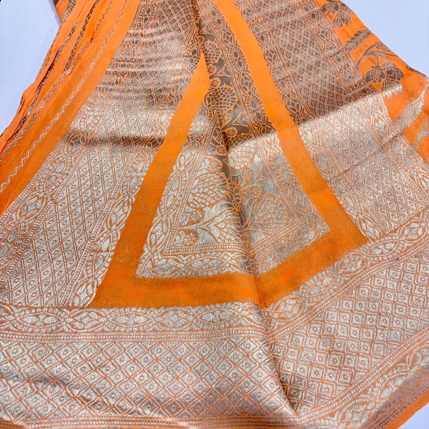 Pure Viscose Banaras Saree