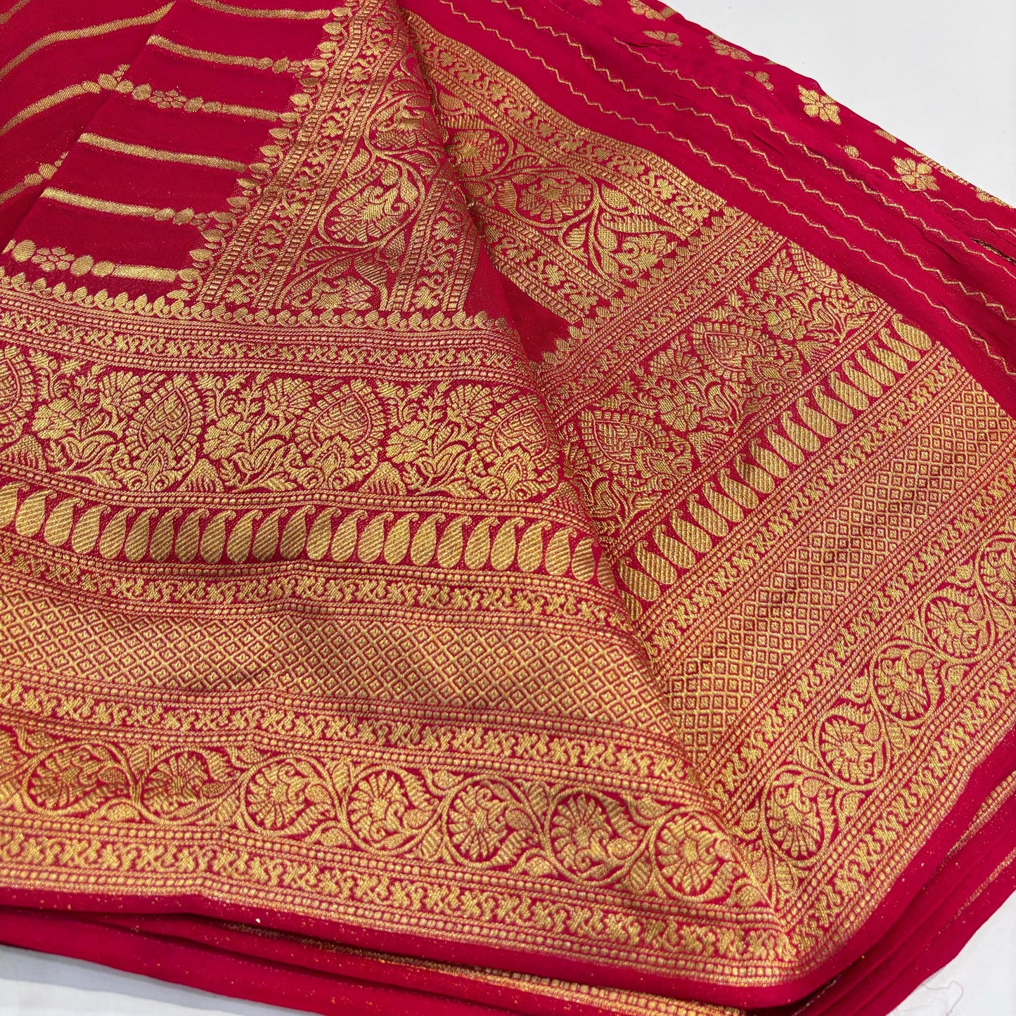 Pure Viscose Banaras Saree