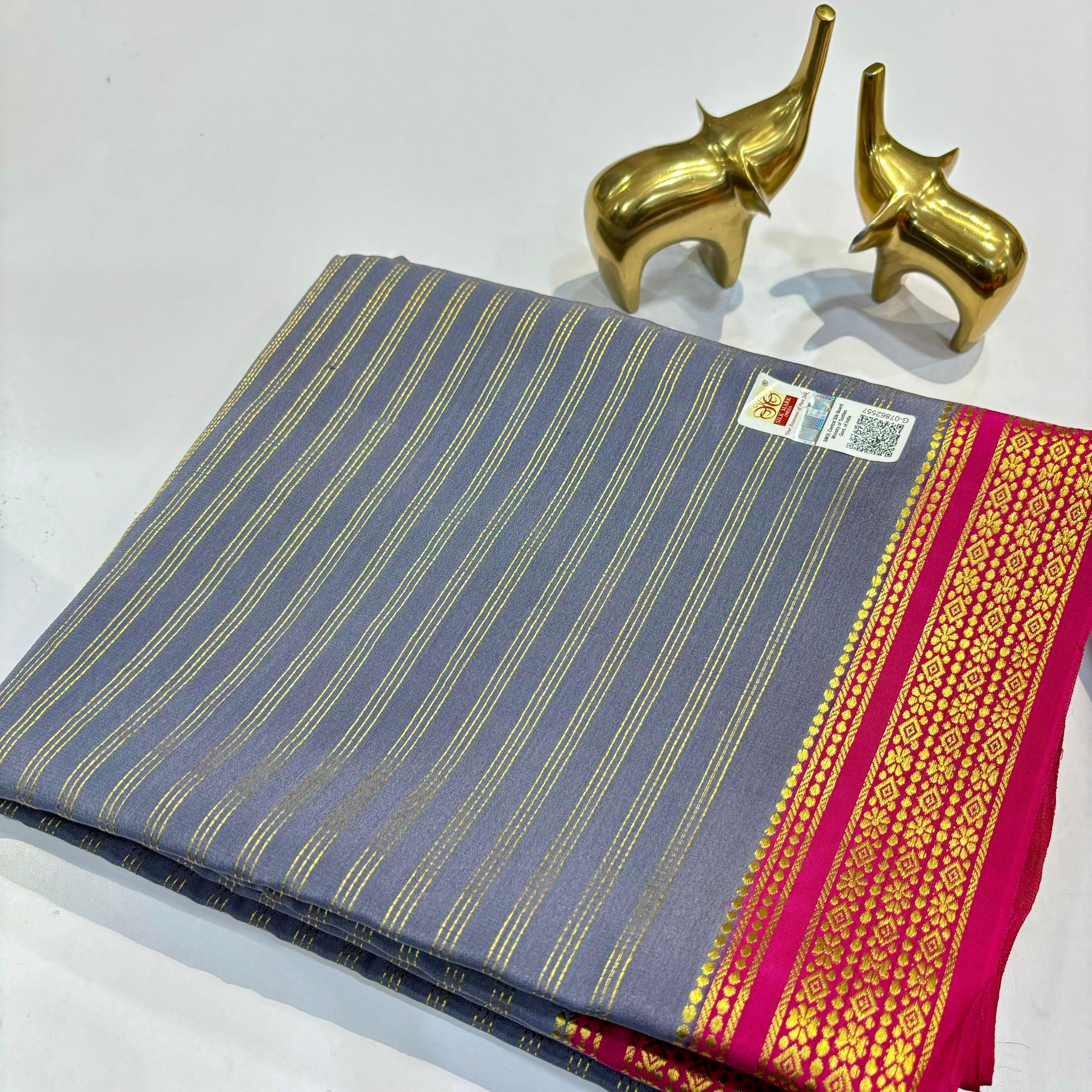 Pure Mysore Silk Saree