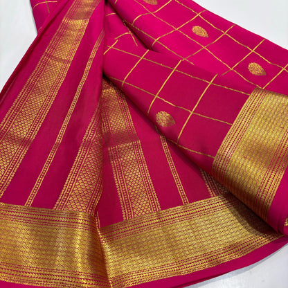 Pure Mysore Silk Saree 