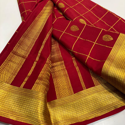 Pure Mysore Silk Saree 