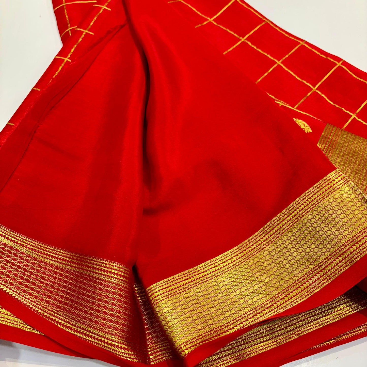 Pure Mysore Silk Saree 