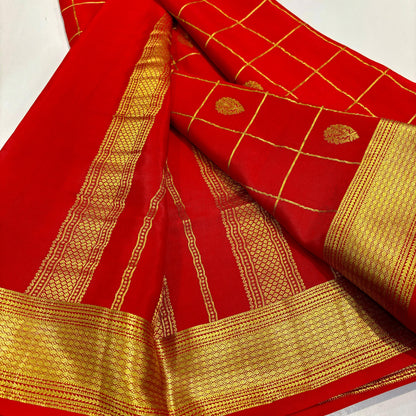 Pure Mysore Silk Saree 