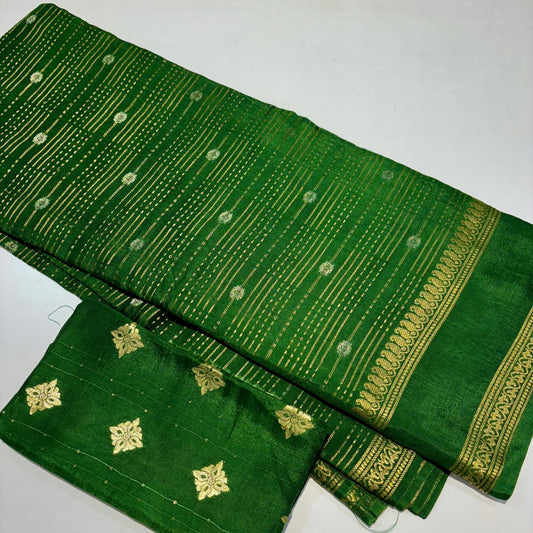 Semi Mysore Silk Saree