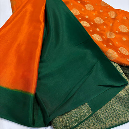 Brocade Mysore Silk Saree