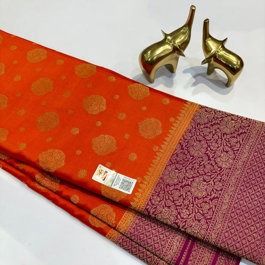 Brocade Mysore Silk Saree