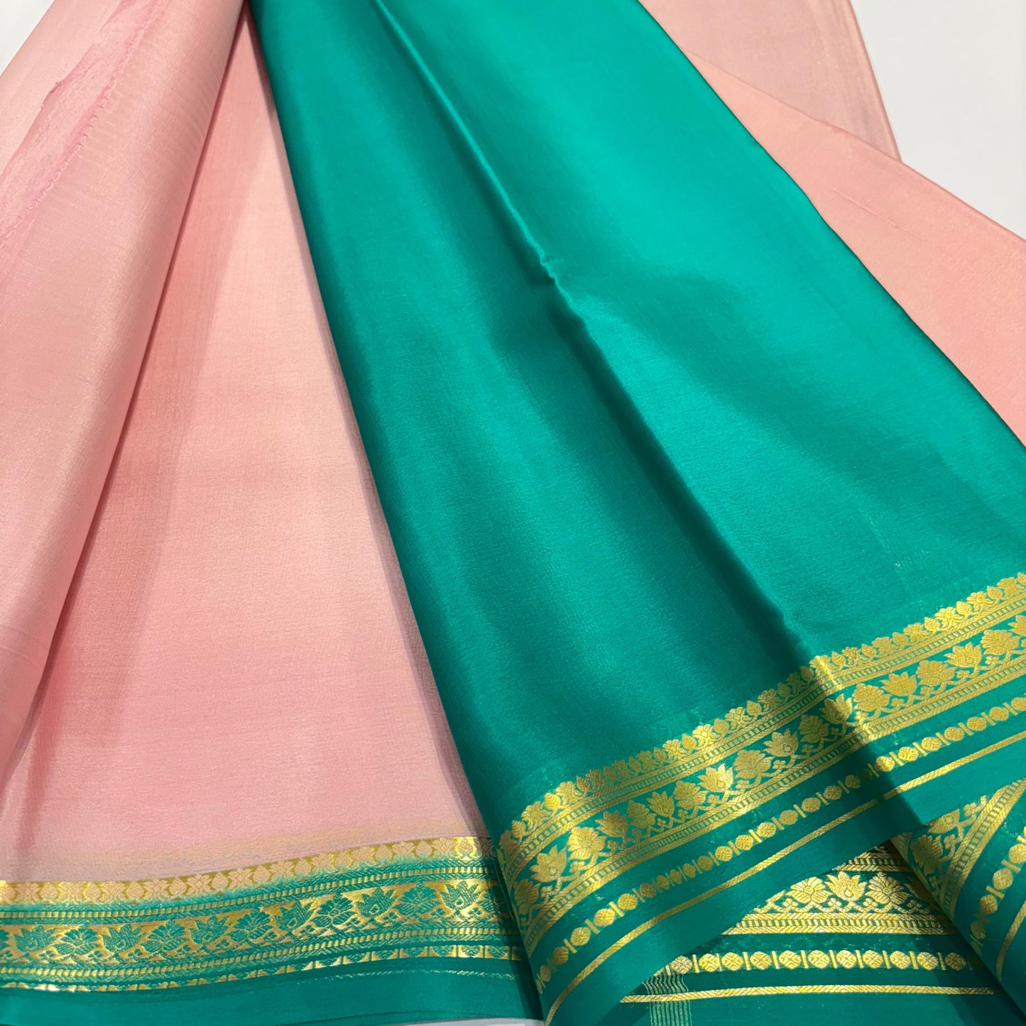 Brocade Mysore Silk Saree