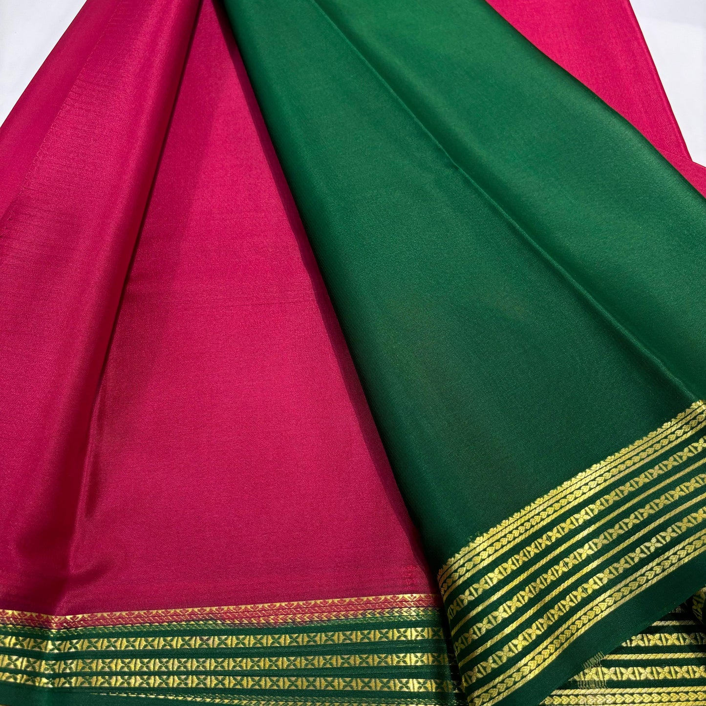 Brocade Mysore Silk Saree