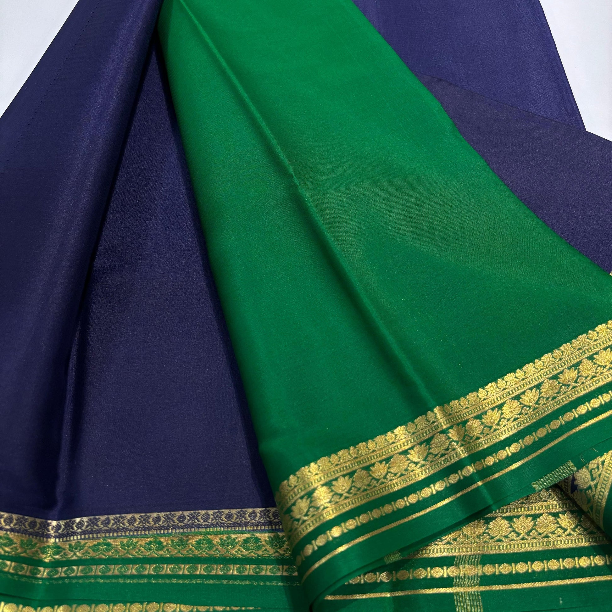 Brocade Mysore Silk Saree