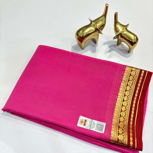 Brocade Mysore Silk Saree