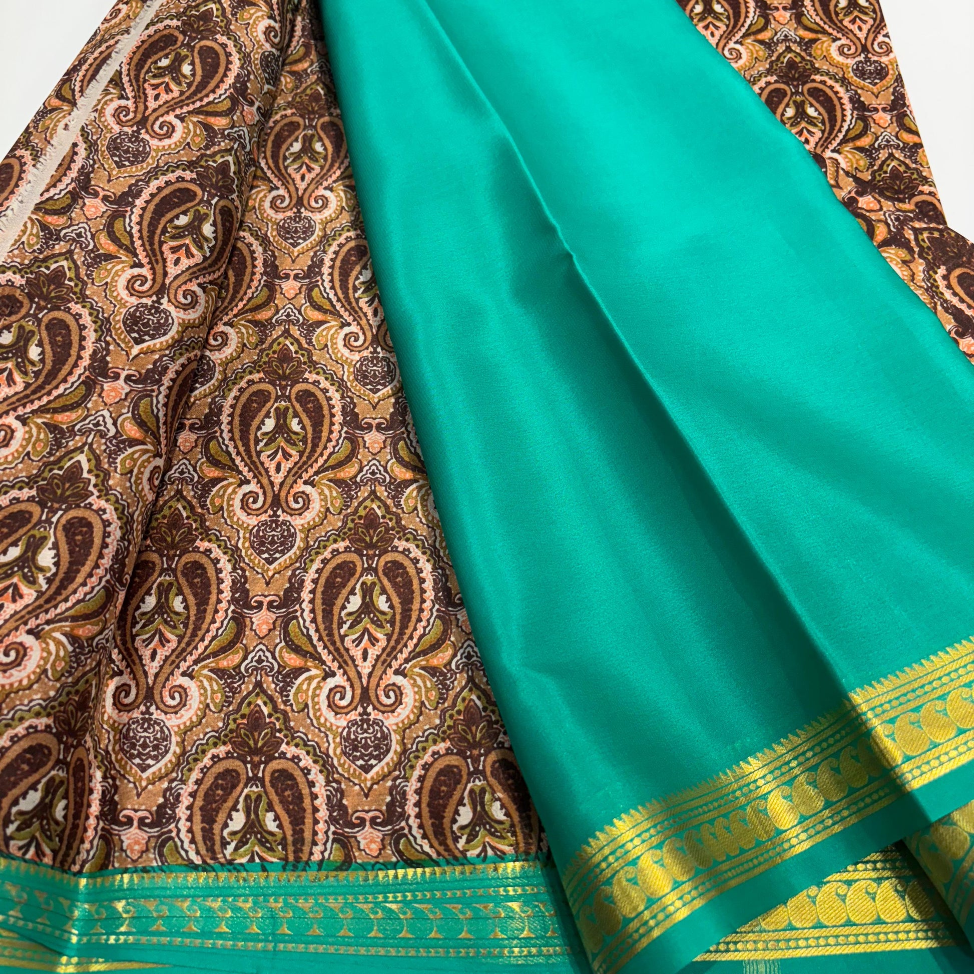 Pure Mysore Printed Silk Saree