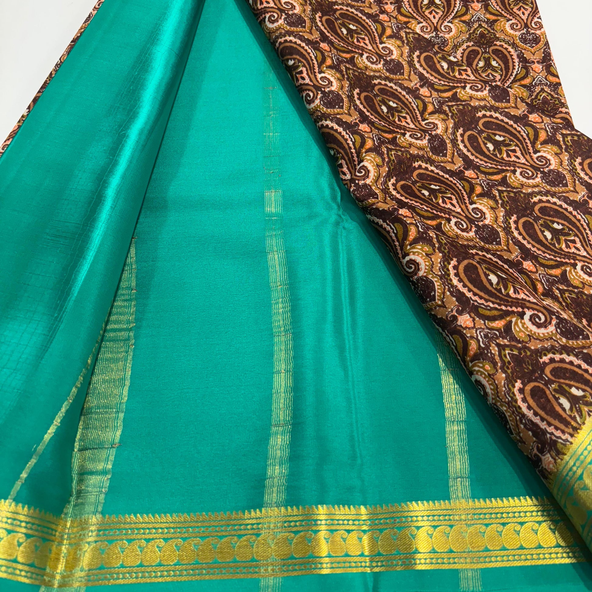 Pure Mysore Printed Silk Saree