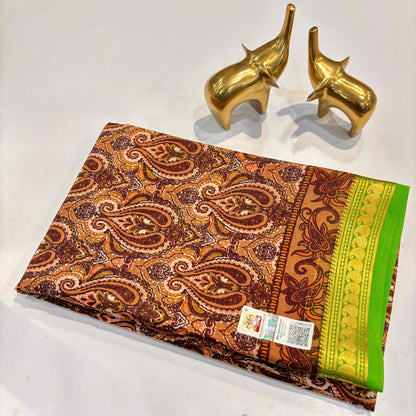 Pure Mysore Printed Silk Saree