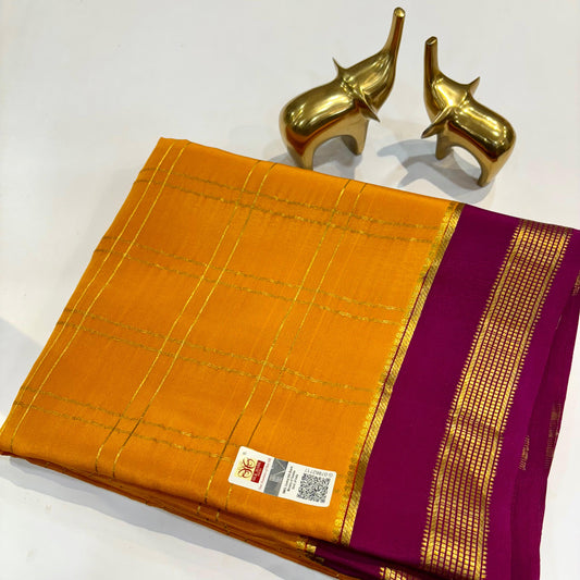 Pure Mysore Silk Saree